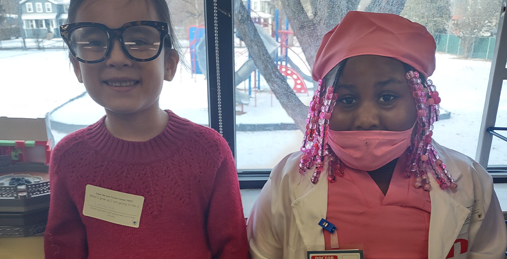 SAS ES Atoms Dress as their Future Career