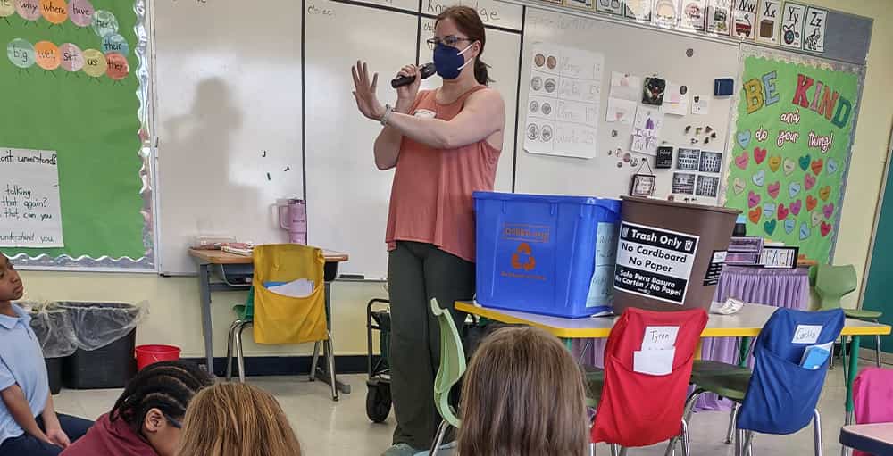 SAS Elementary Welcomes Guest Speaker from OCRRA