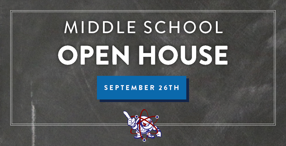 Syracuse Academy of Science Middle School Open House is Thursday, September 26th from 5:00 PM to 7:00 PM