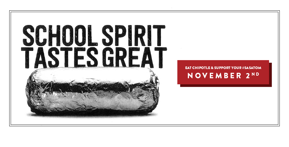 Syracuse Academy of Science High School Fundraiser at Chipotle to support the Music Program