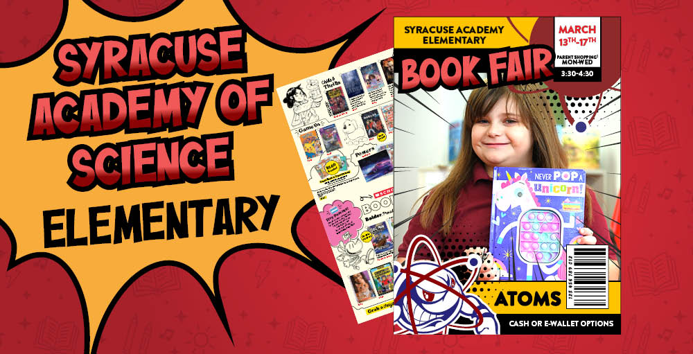 Syracuse Academy of Science Elementary School Spring Book Fair Starts March 13th