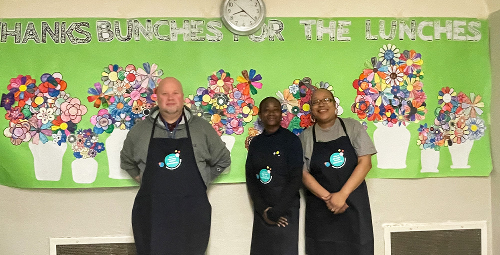 Syracuse Academy of Science Elementary School Thanks Lunch Heroes on May 5th