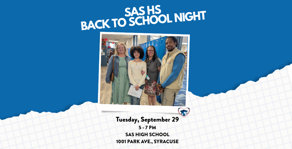 Families Invited to Syracuse Academy of Science High School Back to School Night