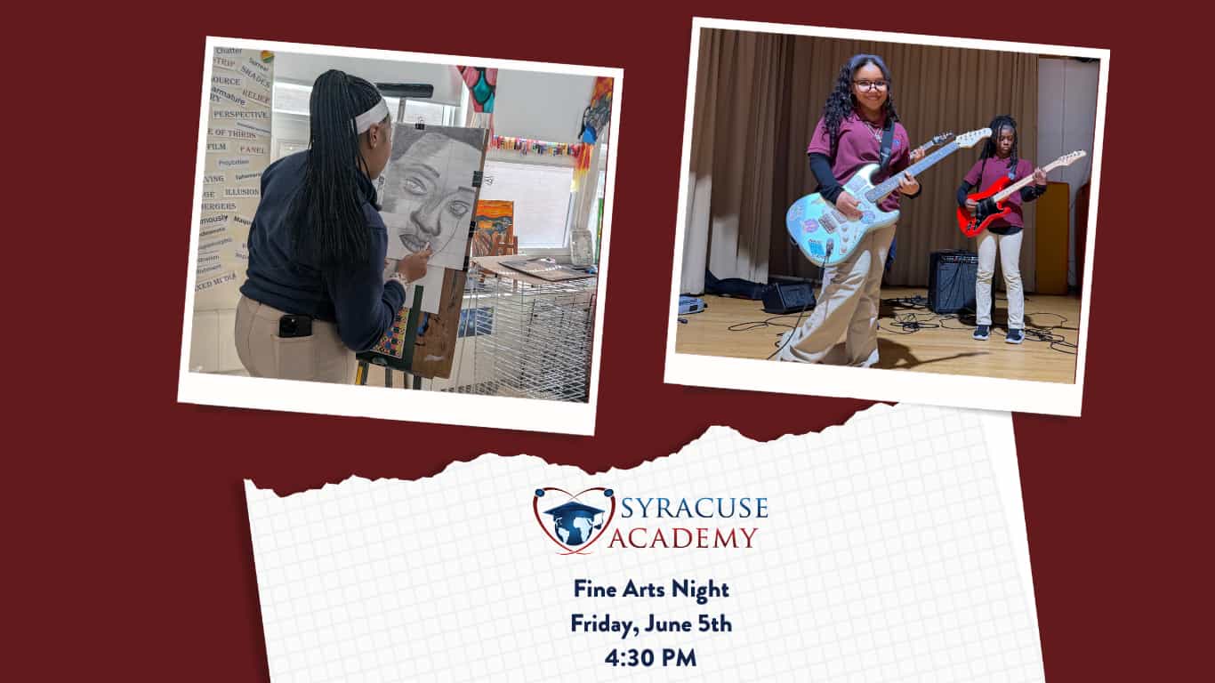 Syracuse Academy of Science High School Hosting Fine Arts Night