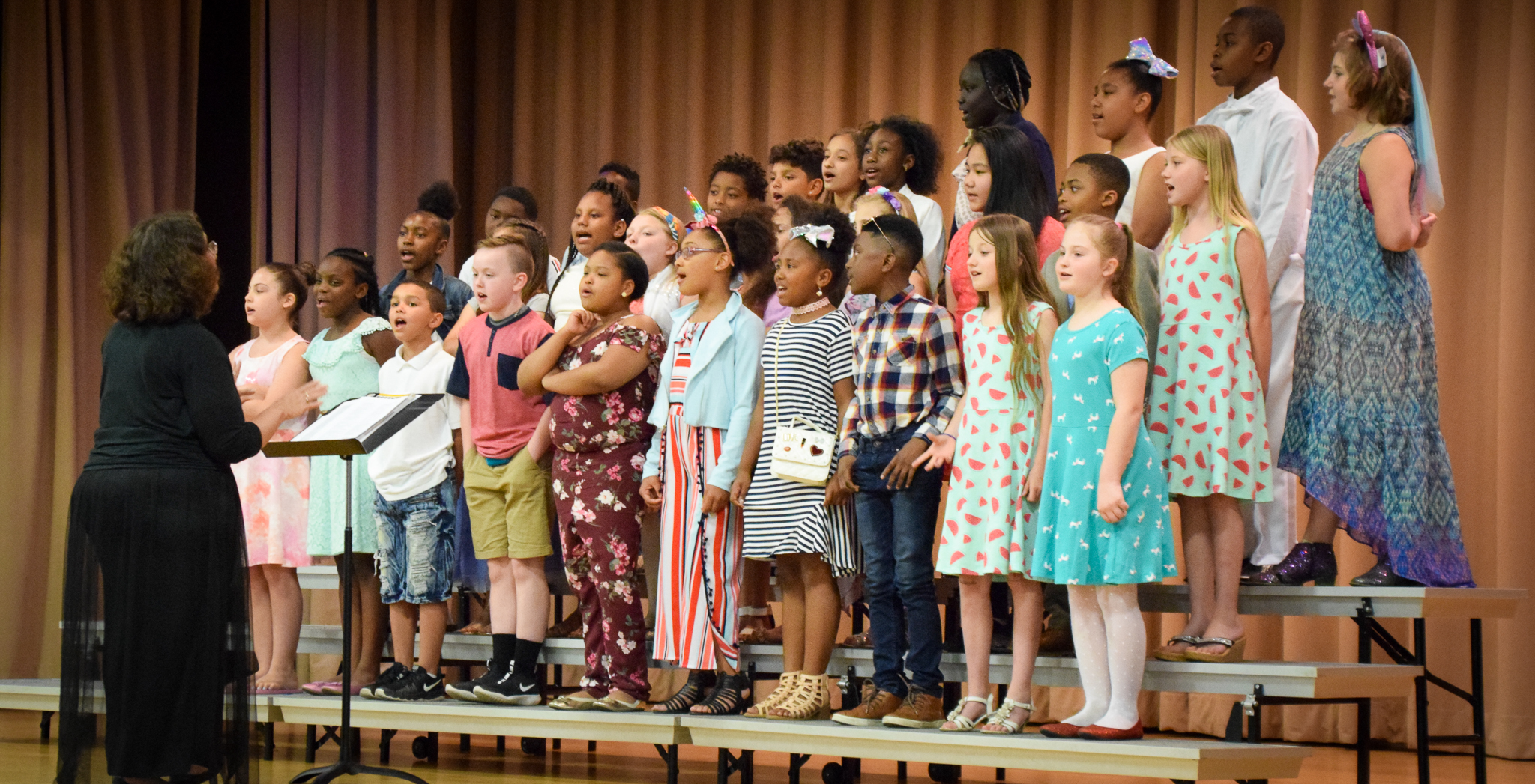 SASCS Atoms spring concert and art show. This year's theme was American Musical Theater.