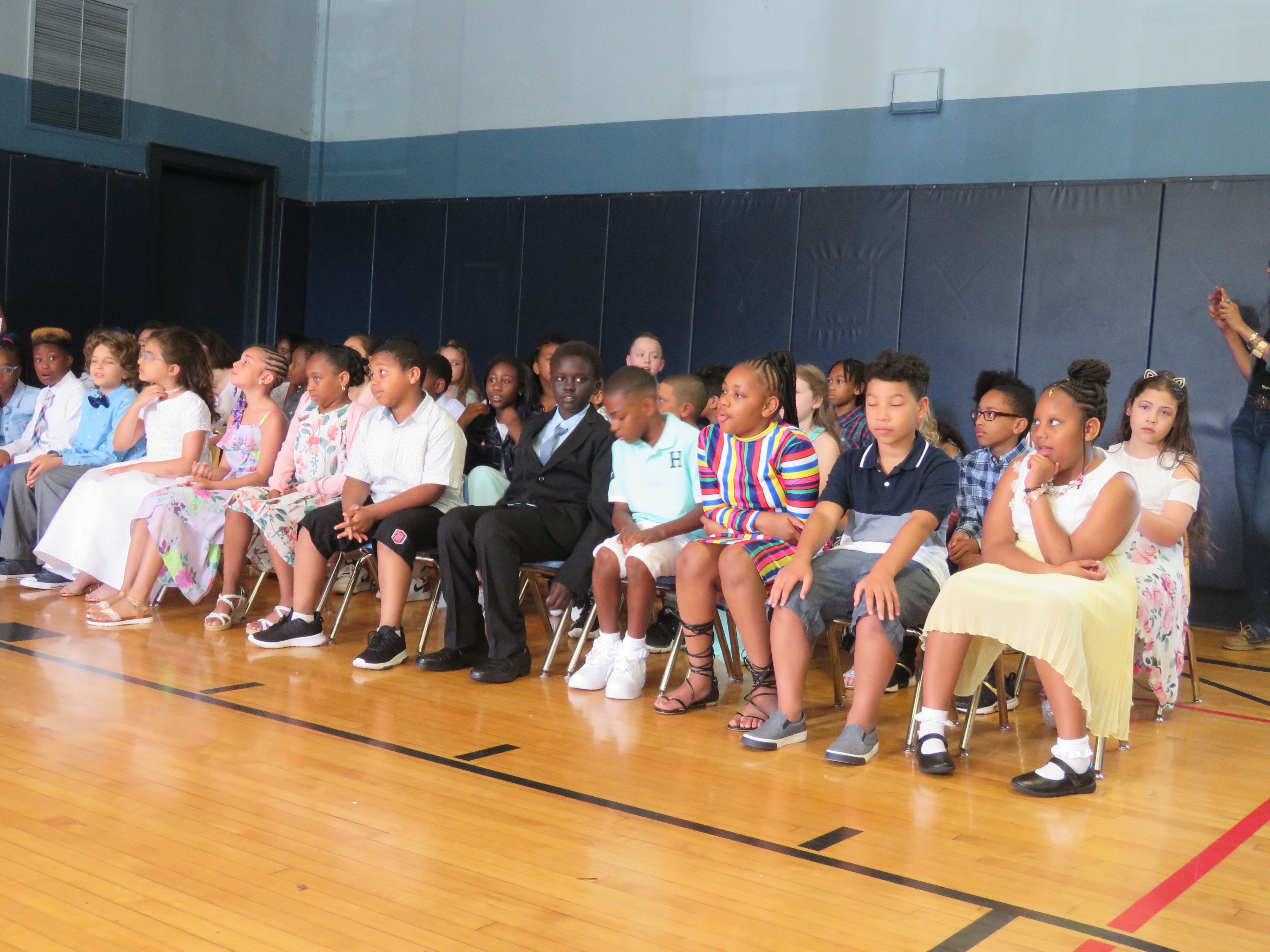 SASCS elementary celebrated the fourth grade Atoms accomplishments at their Moving Up ceremony