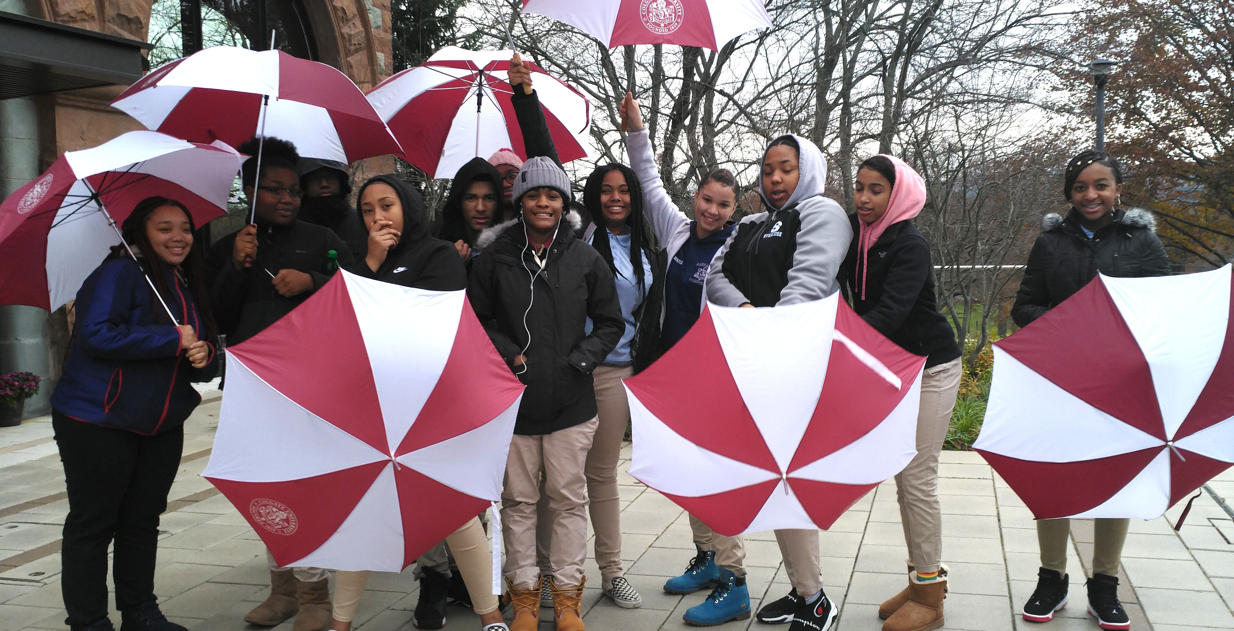 Sophomore Atoms visited Colgate University for a college visit