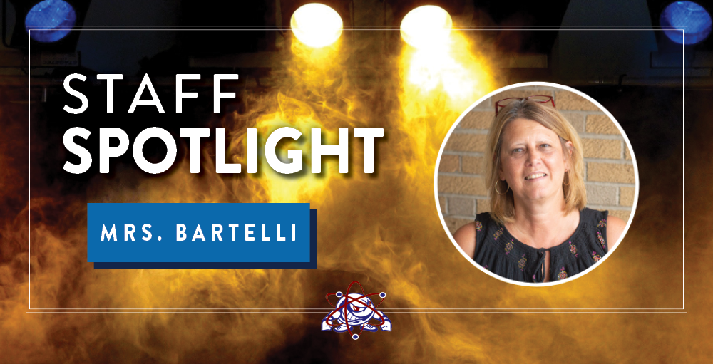Syracuse Academy of Science shines a spotlight on high school counselor, Mrs. Bartelli for its next Staff Spotlight.