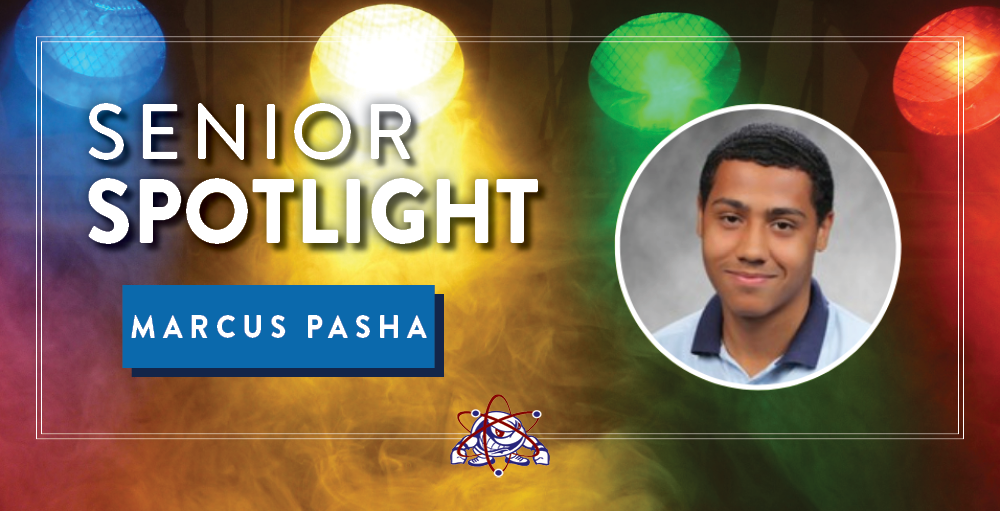 Syracuse Academy of Science high school interviews Senior Atom, Marcus Pasha for its Senior Spotlight.