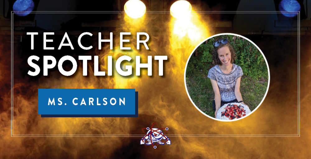 Syracuse Academy of Science shines a spotlight on high school music teacher, Ms. Carlson for its next Teacher Spotlight. 