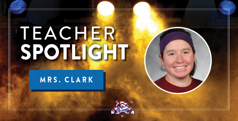 Syracuse Academy of Science shines a spotlight on high school physical education and health teacher, Mrs. Clark, for its next Teacher Spotlight.