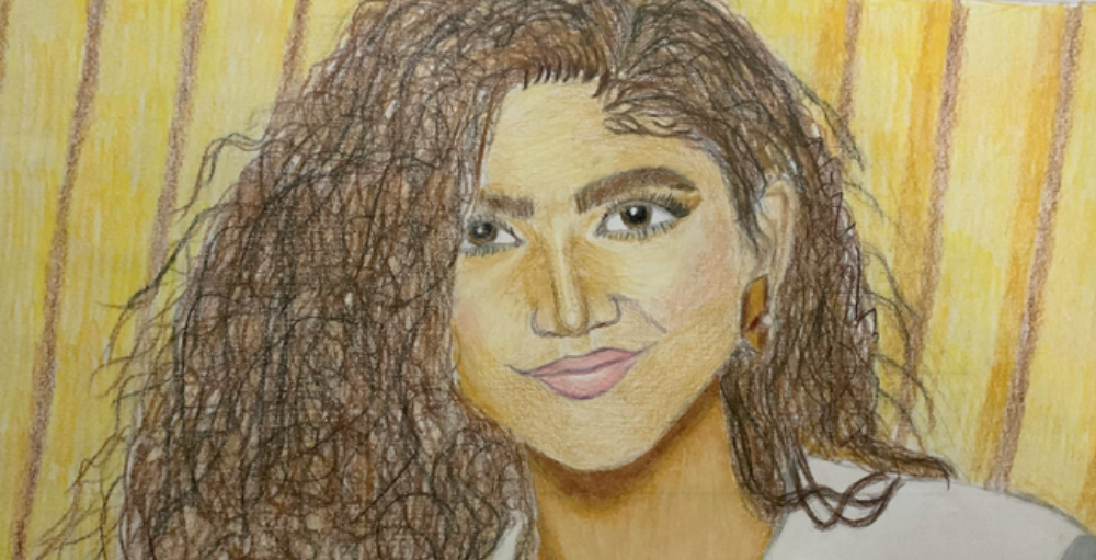 Syracuse Academy of Science 7th grade Atoms put their Grid Art knowledge to the test as they draw inspiration from artist Chuck Close to create portraits of influential people in their lives.