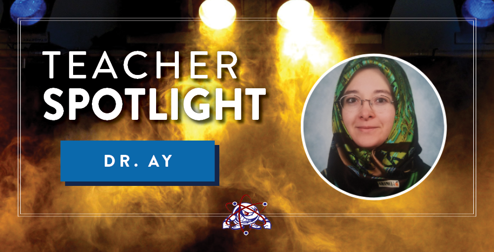 Syracuse Academy of Science interviews high school science teacher, Dr. Ay for its monthly Teacher Spotlight.