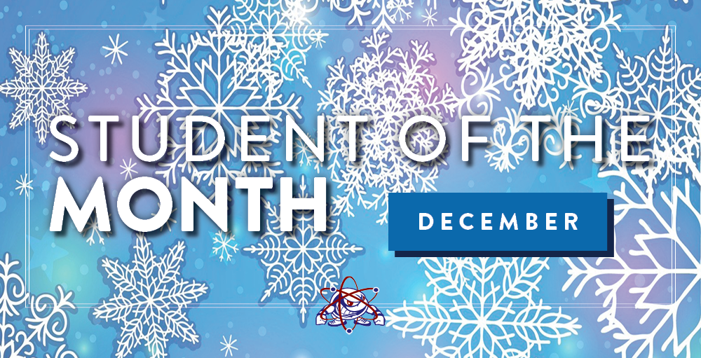 Syracuse Academy of Science Elementary school hosted its December Student of the Month Ceremony virtually.