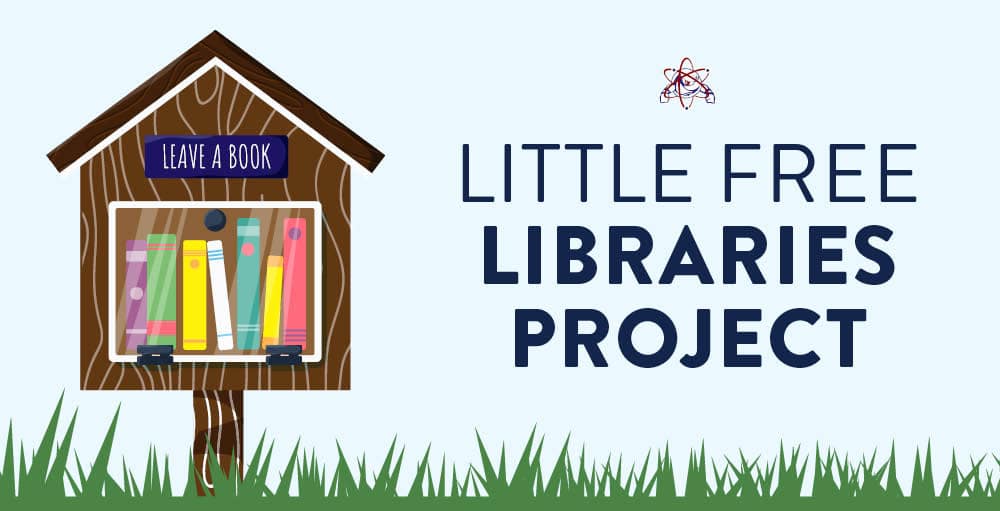 Syracuse Academy of Science middle school PBL students in Ms. Obrist’s class raised funds for their little free libraries community project to help share the love of reading and books with the greater Syracuse community.