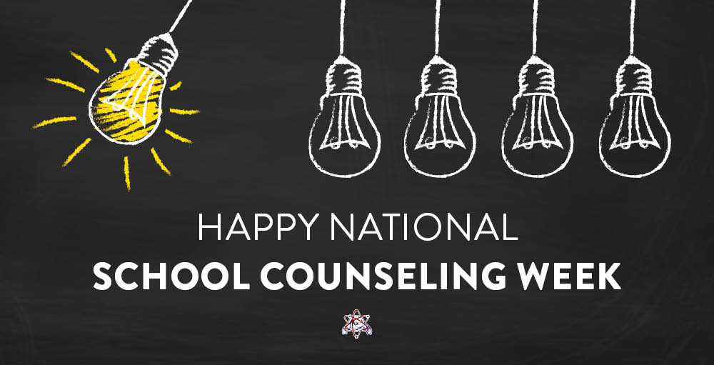 In honor of National School Counseling Week, we want to thank our school counselors for their hard work in helping the Atoms inside & outside the classroom.