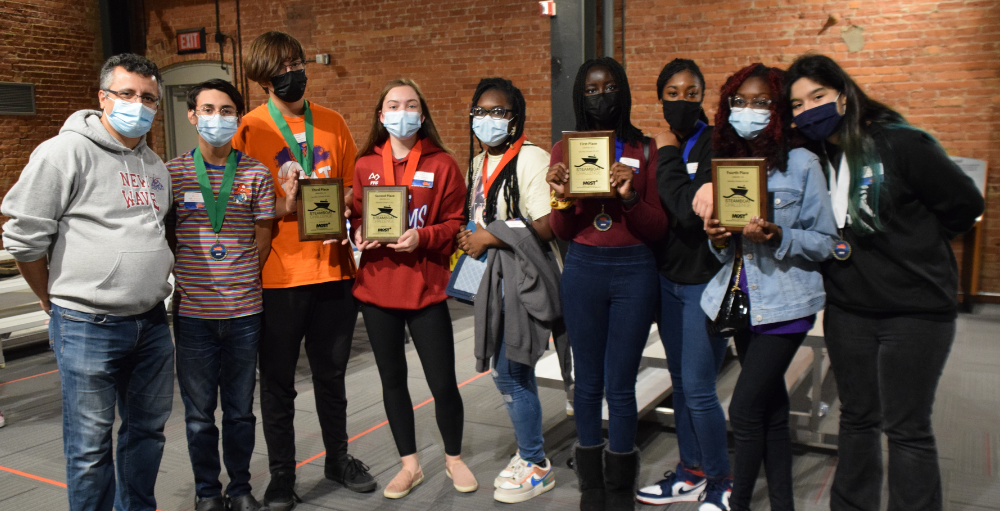 Syracuse Academy of Science students competed and took home first, second, third and fourth place in their respective divisions in the 2021 CNY Steamboat Competition presented by the MOST.