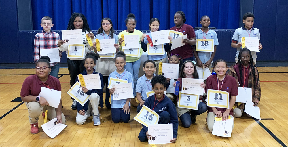 Syracuse Academy of Science 4th Graders Face off in a Spelling Bee