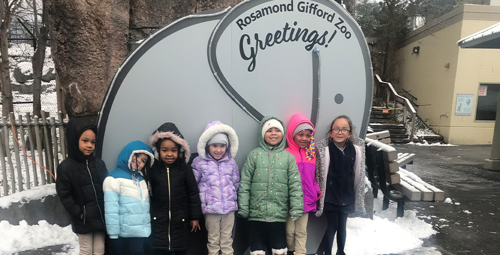 Syracuse Academy of Science Kindergarteners Visit the Rosamond Gifford Zoo