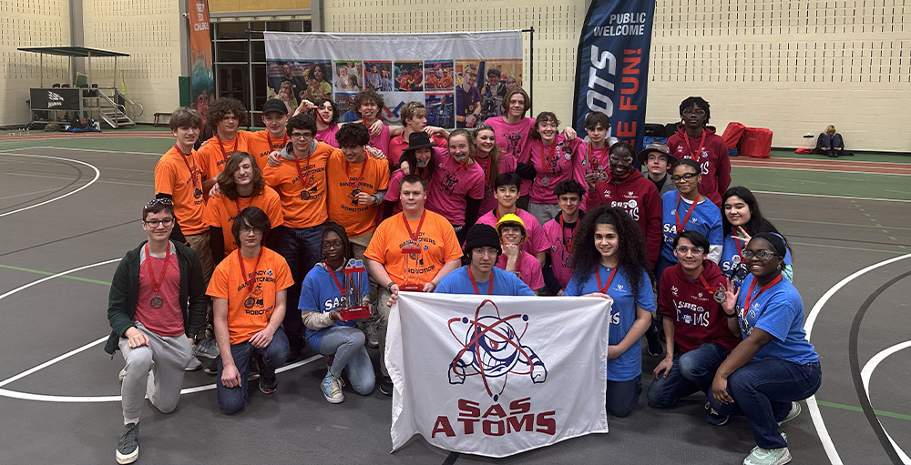 Syracuse Academy of Science Robotics Team Competes in MVCC Excelsior Championship