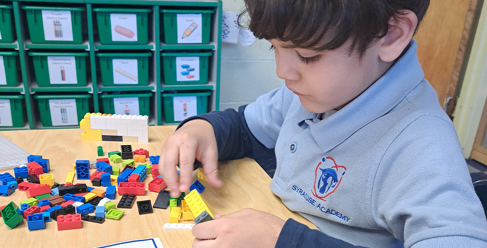 Syracuse Academy of Science Lego Club Promotes STEAM Team Work