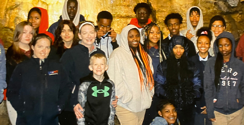 Syracuse Academy of Science 10th Graders Explore Howe Caverns