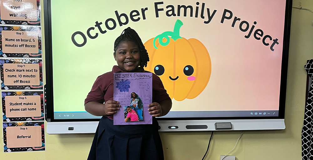 Syracuse Academy of Science Elementary Students Create October Family Projects 