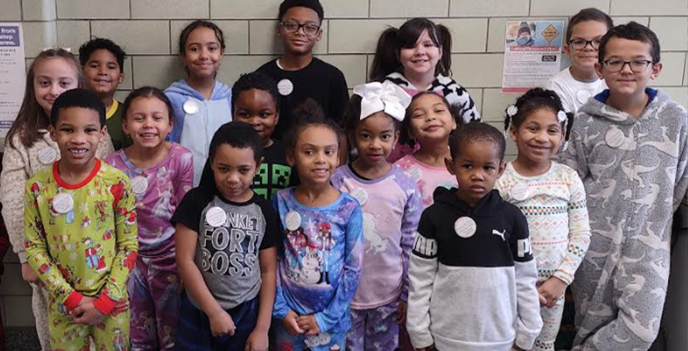 Syracuse Academy of Science Elementary School Celebrates Atoms for the character traits of Caring and Compassion