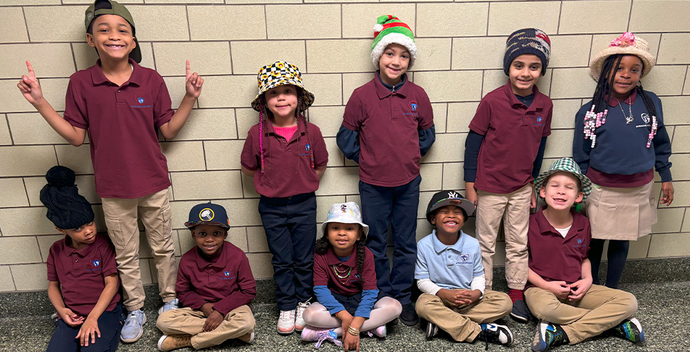 Syracuse Academy of Science Scholars Celebrate their Love of Reading on Hat Day