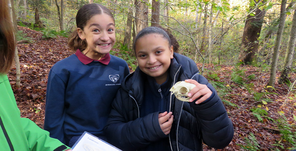 Syracuse Academy of Science Scholars Become One with Nature
