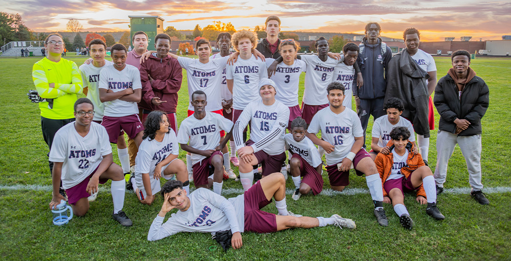 Atoms Varsity Soccer Team Triumphs Over Lafayette