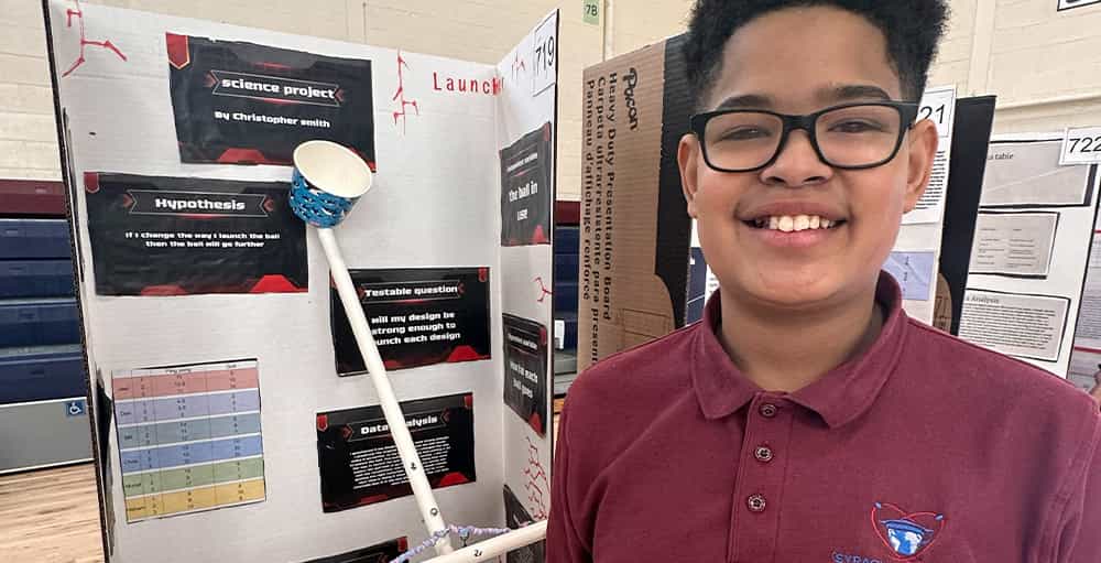 Syracuse Academy of Science Middle School Scholars Showcase Innovation at Annual Science Fair