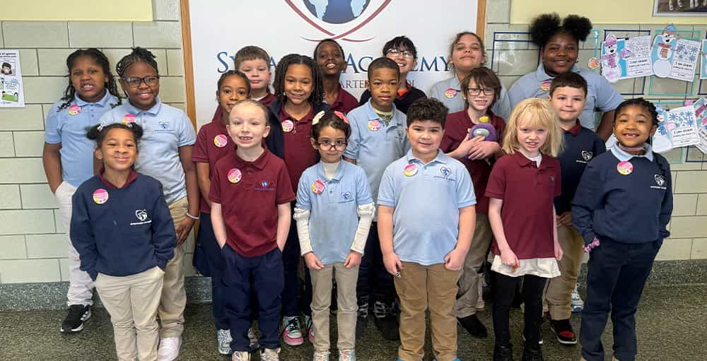 Syracuse Academy of Science Elementary Awards February Students of the Month
