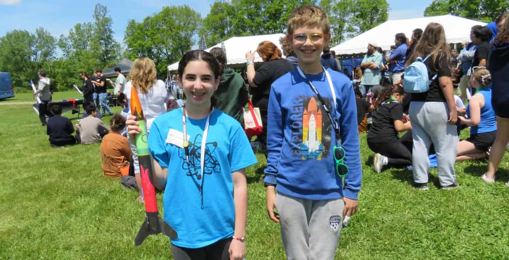 SAS Middle School Students Participate in CNY Rocket Challenge